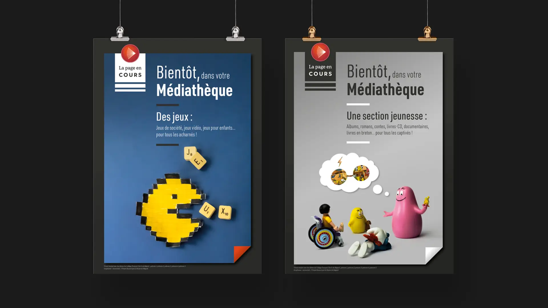 La médiathèque de Bégard