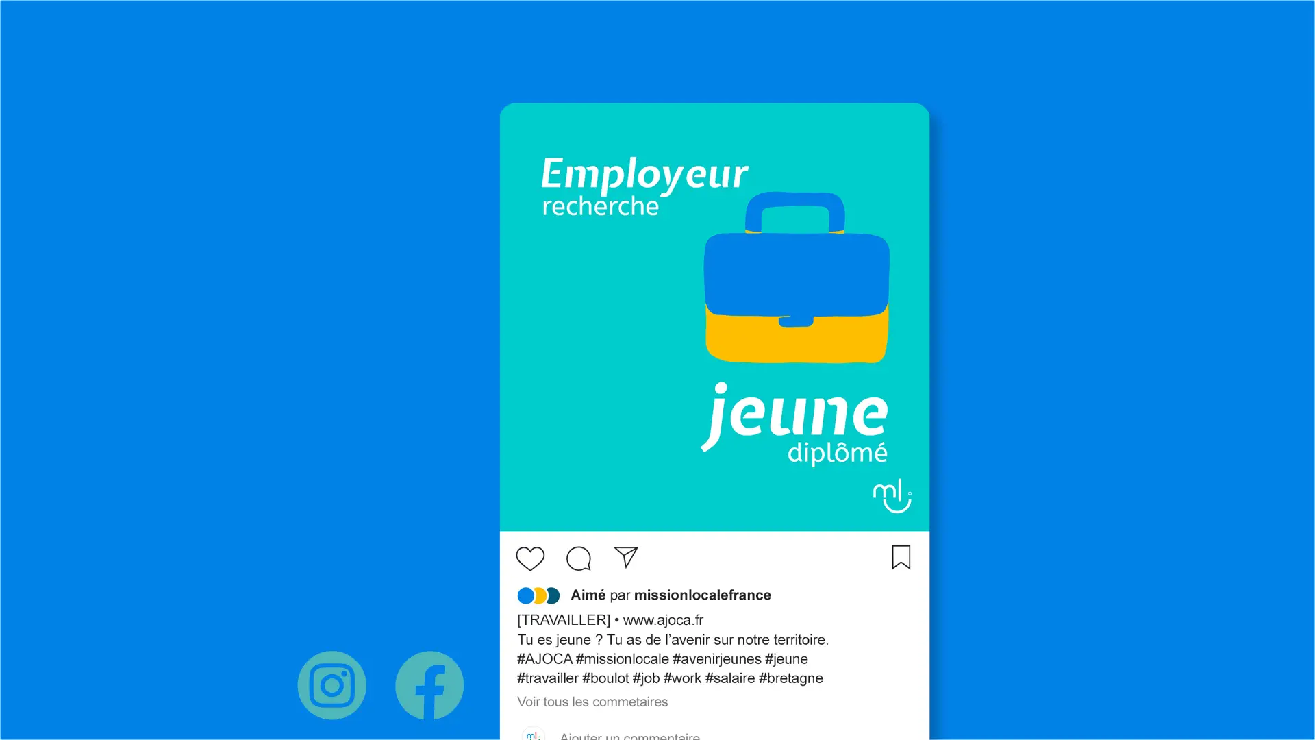 Campagne sur les réseaux