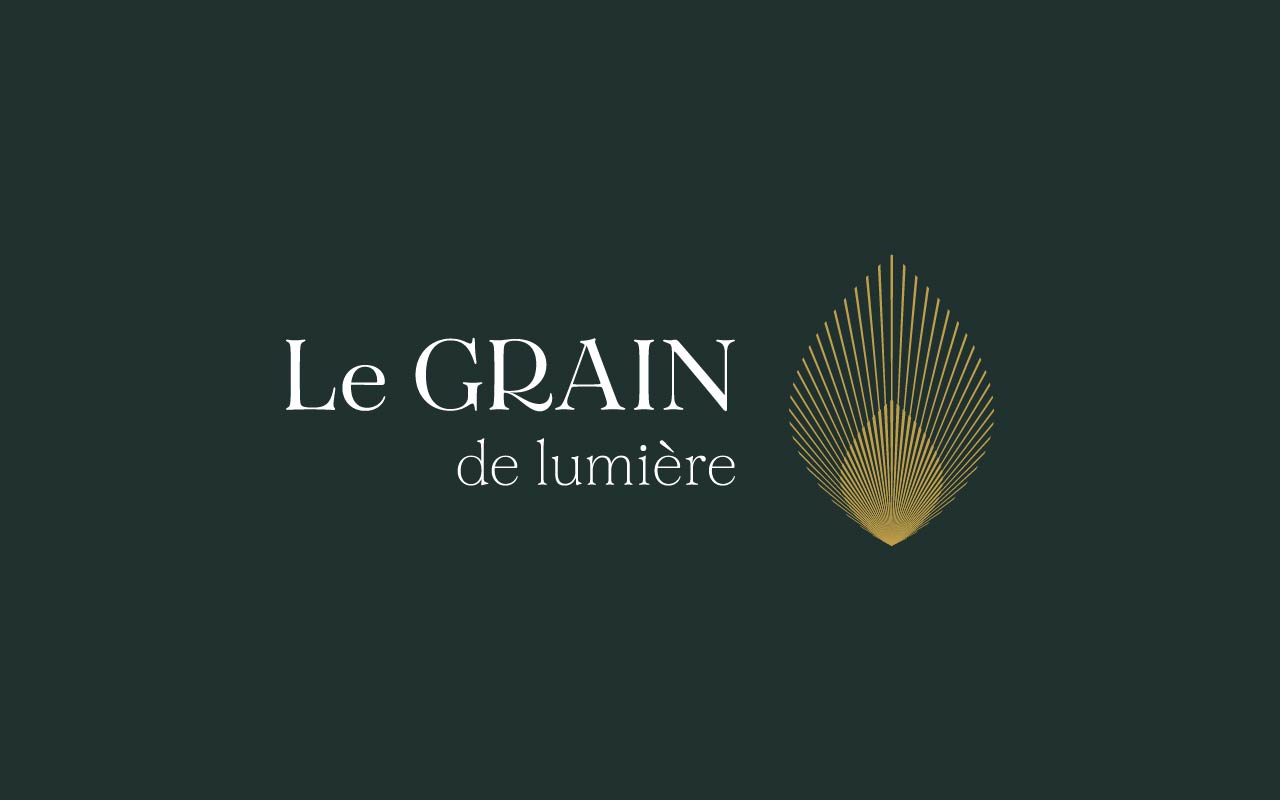 Icone du studio photo sur un fond vert de végétaux